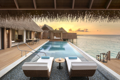 Two Queen Bedded Overwater Villa with Pool